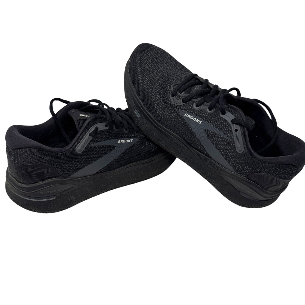Brooks Ghost Max Black Running Shoes Sneakers Size US 8.5